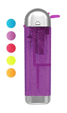 オーバルラメ　ライター