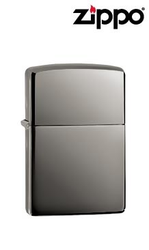 ジッポライター　クラシックブラックアイス