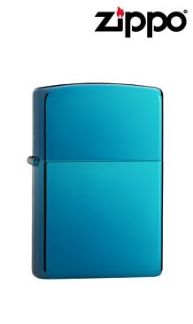 ジッポライター　ハイポリッシュブルー